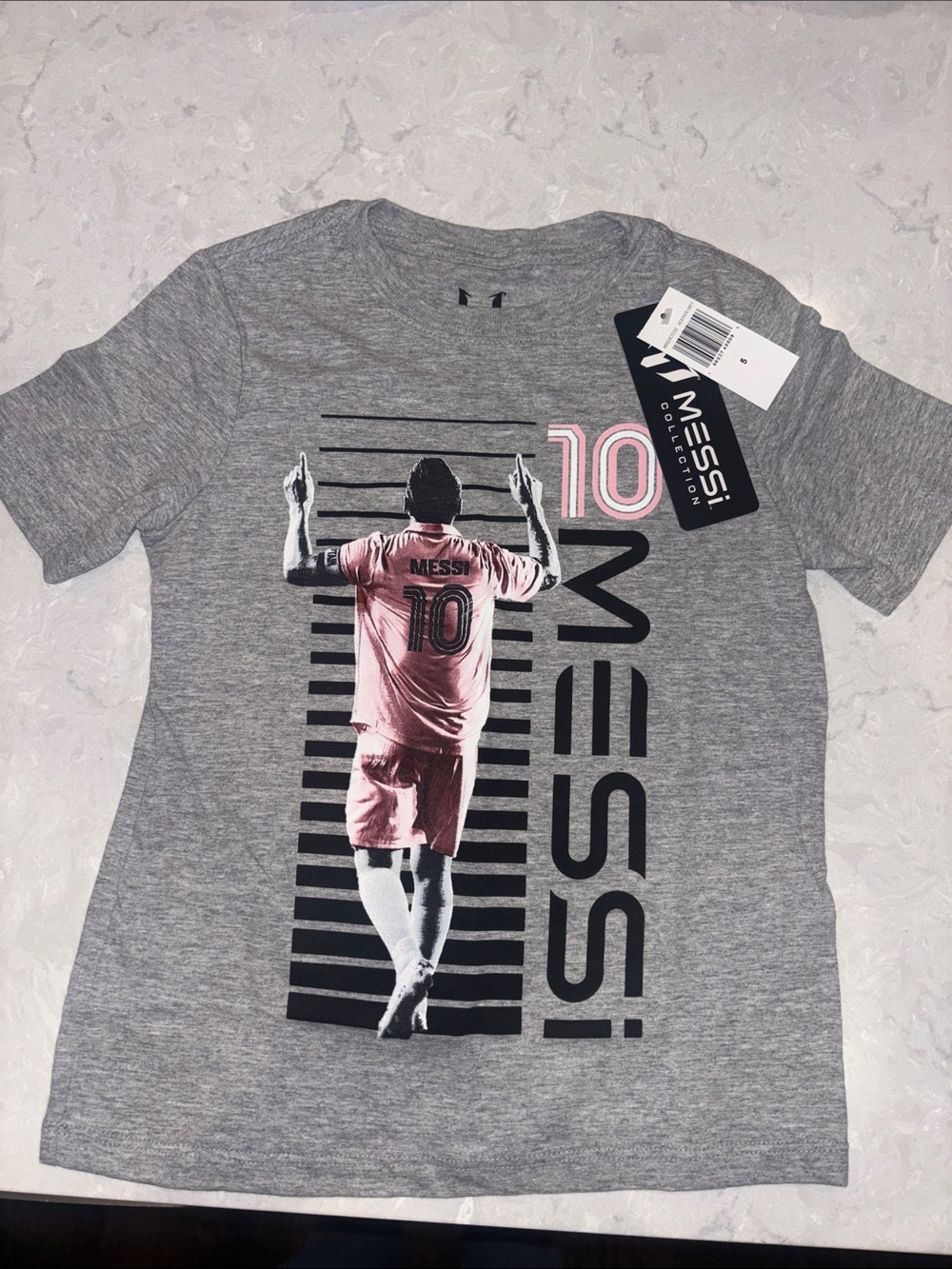 NWT Boys Messi Collection #10 futbol soccer tshirt